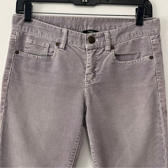 J. Crew Light Purple Straight Leg Corduroy Pants Size 26 - Picture 1 of 11